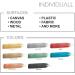 8 Pack Metallic Acrylic Paint Set (20 mL) - Multicolored Paints for Indoor and Outdoor Use on Canvas, Paper, Rock, Wood, Metal & Walls - Perfect Gift for Artists - Buy Online on GoSupps.com