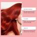 Hair mask with red coloring 90 g nourishing and revitalizes the treatment with color deposits for damaged or colorful hair shine and roof - Buy Online on GoSupps.com