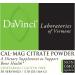 Davinci Labs Cal-Mag Citrate Powder - Pure and Potent Formula for Bone Health - Buy Online on GoSupps.com