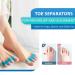 Toe Spacers & Separators for Overlapping Toes - Bunion Correctors & Gel Foot Aligners - Women's Toe Stretchers & Straighteners in Blue - Buy Online on GoSupps.com