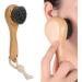 Buy Manual Facial Cleansing Brush - Ultra Soft Exfoliating Wooden Face Scrubber with Long Handle & Lanyard - International Shipping Available - Buy Online on GoSupps.com
