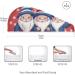 Super Absorbent American Independence Day Dwarf2 Hair Towel 2 Pack | Quick Dry Hair Turbans for Women & Girls - Buy Online on GoSupps.com