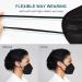 OPECTICID KN95 Black Face Mask 60PCS - Individually Wrapped, 5-Layer Filter, 95% Efficiency - Certified Disposable Masks - Buy Online on GoSupps.com