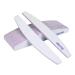 Uraqt 16 pieces nail files 180/240 nail files double double -sided disposable nail file nail files for gel nails nail files disposable core in purple Geln gel tools & accessories (white)