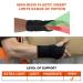 Ergodyne ProFlex 4005 Wrist Brace | Adjustable Structured Support - S-Left Black Splint for Comfort & Stability - Buy Online on GoSupps.com