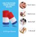 20-Piece Finger Protection Bandage Set | Stretchy Covers for Arthritis Injury & Sports | Red & White - Buy Online on GoSupps.com