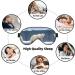Polar Bear Double-Sided Sleep Eye Mask | Soft Comfortable Blindfold with Adjustable Strap | Block Light | Ideal for Travel & Relaxation - Buy Online on GoSupps.com