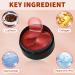 Shop Caffeine Under Eye Masks | 60 Pcs Brightening Eye Patches for Dark Circles & Puffiness with Hyaluronic Acid - Buy Online on GoSupps.com