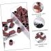 Healeved 1 Box Boxed Manicure Circle Nail Art Sanding Bands Nail Bits Hair Scrunchie Chiffon Acrylic Nails Sanding Tool Electrical Tools White Gel Polisher Resin Abrasive Cloth Advanced 1.27x0.8cm Assorted Color - Buy Online on GoSupps.com
