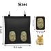 Voarge Rabbit Hay Feeder Bag Hanging Feeder Sack Nylon Hanging Hay Pouch Holder Rack Manger Dispenser Feeding Sack Suitable for Guinea Pigs/Chinchillas/Hamsters/Small Hay-eating Pets (Black) - Buy Online on GoSupps.com