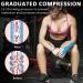 Ailaka Zipper Compression Socks 15-20 mmHg Knee High Support Socks - X-Large, Beige (1 Pair) - Buy Online on GoSupps.com