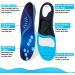 Plantar Fasciitis Arch Support Insoles - Men & Women, Flat Feet Orthotic Inserts for Arch Pain Relief - Shock Absorbing, High Arch Design (S: Men's 7-8, 220+ lbs) - Buy Online on GoSupps.com