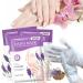 3Pcs Hand Moisturizer Gloves with Plant Extracts for Dry, Aging, and Cracked Hands - Lavender Hand Cream Mask for Intense Skin Nutrition, Whitening, and Anti-aging - Buy Online on GoSupps.com