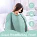 Soft Cotton Breastfeeding Cover with Towel - Green | Multi-Use Nursing and Stroller Cover for Moms - Buy Online on GoSupps.com