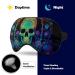Blacklight Skull Skeleton Sleep Eye Mask & Blindfold | Elastic Strap for Women Men | Sleep Travel Nap - Buy Online on GoSupps.com