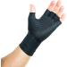 Arthritis Compression Gloves for Women and Men for Pain Swelling and Rheumatoid//Fingerless Design/Carpal Tunnel/Computer Typing Gloves/Infused with Copper (Unisex) Large Large (1 Pair)