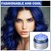 Blue Hair Dye Wax - Temporary Color 24-Hour Long Lasting Washable - Perfect for Parties Cosplay & Halloween - Buy Online on GoSupps.com