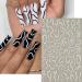 White Nail Art Stickers Set - Butterfly Snake Summer Designs | Self-Adhesive 3D Decals for Women Girls | DIY Manicure Supplies - Buy Online on GoSupps.com