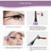 Heated Eyelash Curler - USB Rechargeable Waterproof Comb & LCD Display for Natural Long-Lasting Curls - Perfect for Women (Purple - Buy Online on GoSupps.com