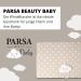 Parsa Beauty Baby Diaper Bag | Wipeable & Compact Organizer for On-the-Go | Stylish & Spacious Diaper Folder - Buy Online on GoSupps.com