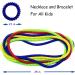 Sensory Chew Necklaces and Bracelets Set 8 Pack - Oral Sensory Toys for Kids with Autism, Anxiety, Nail Biting - Hlyejun Chew Necklace Replacement - Calming Sensory Tools for Autistic Children - Buy Online on GoSupps.com