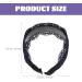 minkissy Lace Hair Hoop - Broadside Lace Headband Floral Lace Headband Gothic Headband Fancy Decor for Women Girls (Black) - Buy Online on GoSupps.com