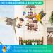KATUMO Large Bird Parrot Toy with Durable Wooden Blocks - Ideal for African Grey, Cockatoos, Amazon Parrots, Macaws - Chewing and Cage Bite Toy - Buy Online on GoSupps.com