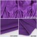 Classycoo 2PCS Large Satin Sleep Bonnet Set - Adjustable Silk Bonnet for Women and Men | Black + Purple - Buy Online on GoSupps.com