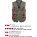 Flygo Men's Casual Black Outdoor Work Utility Vest with Multi Pockets - Buy Online on GoSupps.com