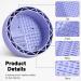 LELE LIFE Makeup Brush Cleaner Mat with Drying Rack Silicone Makeup Brush Cleaning Mat Scrubber Bowl Make Up Brush Cleaner Pad for Cosmetic Brushes Purple - Buy Online on GoSupps.com