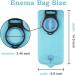 Topquafocus Portable Enema Bag Set - New Design Reusable Douche Bags for Men & Women | 2L Intestinal Cleaning & House Cleaning Solution - Buy Online on GoSupps.com