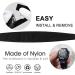 Yooside 20mm Loop Nylon Bracelet for Fenix 6S 5S 7S EPIX 42mm & Instinct 2S - Ultra-Light Quick Dry Washable Watch Strap (Black) - Buy Online on GoSupps.com