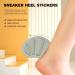 TSHAOUN 6 Pairs Heel Cushion Pads - Self-Adhesive Protectors for Shoes, Foot Cushions to Prevent Rubbing and Blisters - Black Grey - Buy Online on GoSupps.com