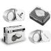 Pineapple 2 Pack 30X Jewelers Loupe Magnifier - Pocket Magnifying Glass for Jewelry, Gems, Diamonds, Plants, Coins - Buy Online on GoSupps.com