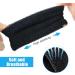 Quelcc 2-Piece Soft Cotton Welding Tape Wristbands for Sports - Tennis Handball & Running Black - Buy Online on GoSupps.com