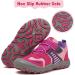 Mishansha Kids Hiking Shoes - 9.5 Toddler Rose Purple - Lightweight Sneakers for Outdoor Activities - Buy Online on GoSupps.com