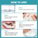 2 PCS Fake Teeth Veneers for Men and Women - Temporary Dental Veneers for Tooth Repair - Protect Your Smile with Bright White Upper and Lower Jaw Dentures - Buy Online on GoSupps.com
