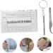 Ultechnovo 3-Piece Glasses Repair Set - Screwdriver Kit for Sunglasses Watches and More - Zinc Alloy Toolbox with Nose Pads | International Shipping - Buy Online on GoSupps.com