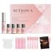Brow Lamination Kit | Premium DIY Eyebrow Lift Set with Castor Olive Oil Vitamin K | Professional Salon Perm Results From Home - Vegan Cruelty Free