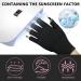 TurnSun UV Gloves for Nails Lamp UPF50+ UV Protection Gloves for Manicures Nail Art Fingerless UV Light Gloves for Gel Nails UV Nails Gloves Manicure Gloves Prevent Hands from UV Harm(Black) - Buy Online on GoSupps.com