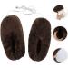 Partykindom Heated USB House Shoes for Men & Women - Soft Comfortable Foot Warmers for Winter - Buy Online on GoSupps.com