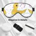 Little Yellow Duck Eye Mask - Soft Adjustable Sleeping Mask for Men & Women - Comfort for Nighttime Travel & Sleep - Buy Online on GoSupps.com