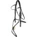 HORZE Valencia Mexican Noseband for Ponies - Black | Premium Equestrian Gear | International Shipping - Buy Online on GoSupps.com