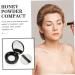 HAPINARY 1 Set makeup foundation highlighter filling Fashion female powder holder powder puff box powder puff with storage mini face powder loose powder face powder jars Compact - Buy Online on GoSupps.com