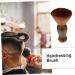 NOLITOY Handheld Shaving Brush & Hair Cleaning Tool | Wooden Handle Beard & Hair Cutting Brush for Barbers | Effective Broken Hair Remover - Buy Online on GoSupps.com