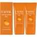 Dnyun Facial Exfoliating Gel Orange Facial Exfoliation Gel Face Hydrating Cleansing Gels Orange Exfoliating Moisturizing Face Gels (2pcs)