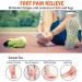 High Arch Support Work Boot Insoles - Memory Foam Gel Inserts for Plantar Fasciitis Relief Flat Feet & Achilles Tendonitis - Men & Women Size L (9.5-10.5/M 10.5-11.5 - Buy Online on GoSupps.com
