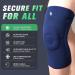 NEENCA Knee Brace - Compression Sleeve with Gel Pad & Stabilizers for Men & Women - Support for Arthritis ACL Meniscus Tear - Dark Blue Large - Buy Online on GoSupps.com