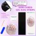 22 STK Self-Adhesive Gel Nail Polish Stickers | Long-Lasting Salon Quality Nail Foils | UV Hardened Nail Art - Buy Online on GoSupps.com
