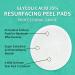 Glycolic Acid 35% Peel Pads with Vitamins B5, C & E - Anti-Aging Formula for Dark Spots, Acne, Fine Lines & Wrinkles - 50 Pads - Buy Online on GoSupps.com